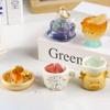 1 Stück Kreatives Rohstein Ornament Mystery Box Tierkreis Sternbild Serie Blind Box Tischdekoration Geschenk