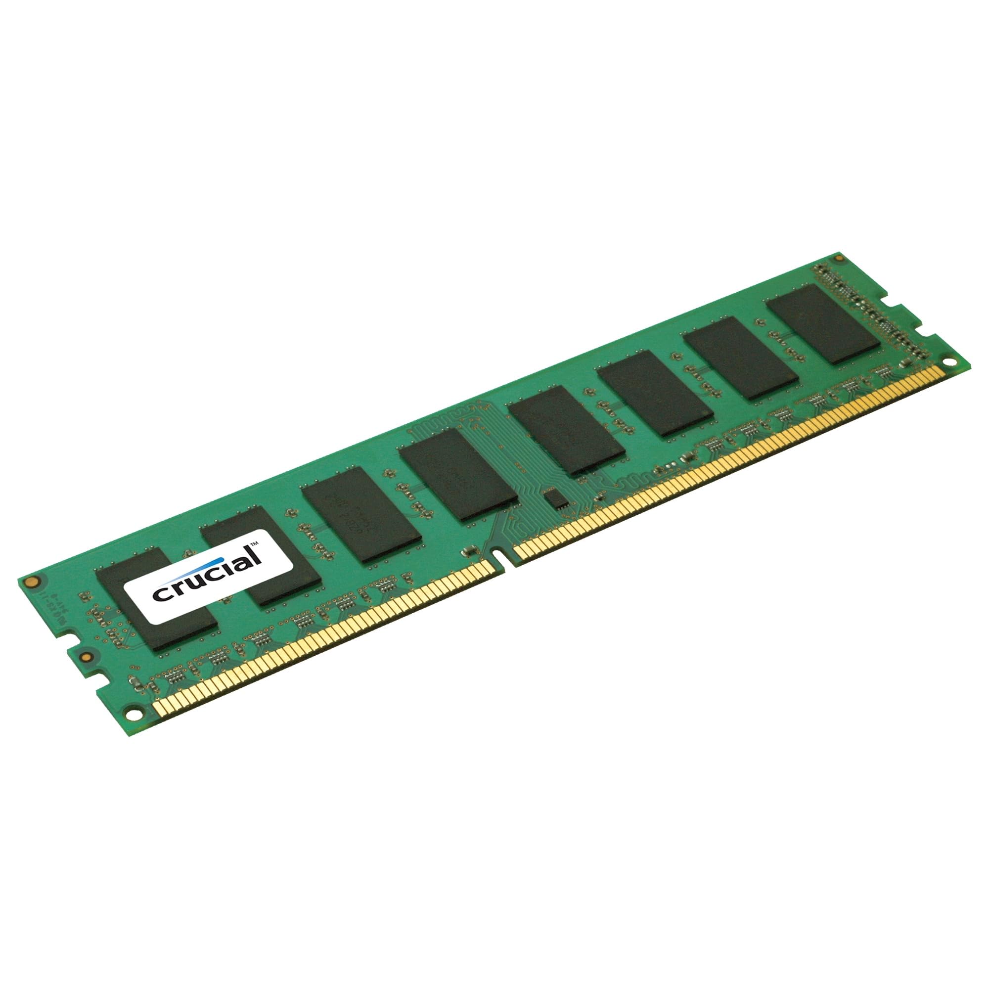 

Настільна пам ять Crucial [Made by Micron] DDR3 8 ГБ (1600 МТ/с / PC3-12800 / CL11 / 240-контактний безбуферизований UDIMM) CT102464BA160B