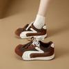 Fashion CRLAYDK Vintage Sneakers for Women Lace Up Trendy Fashion Non Slip Shoes Comfortable Casual Walking Footwear Spring Tennis