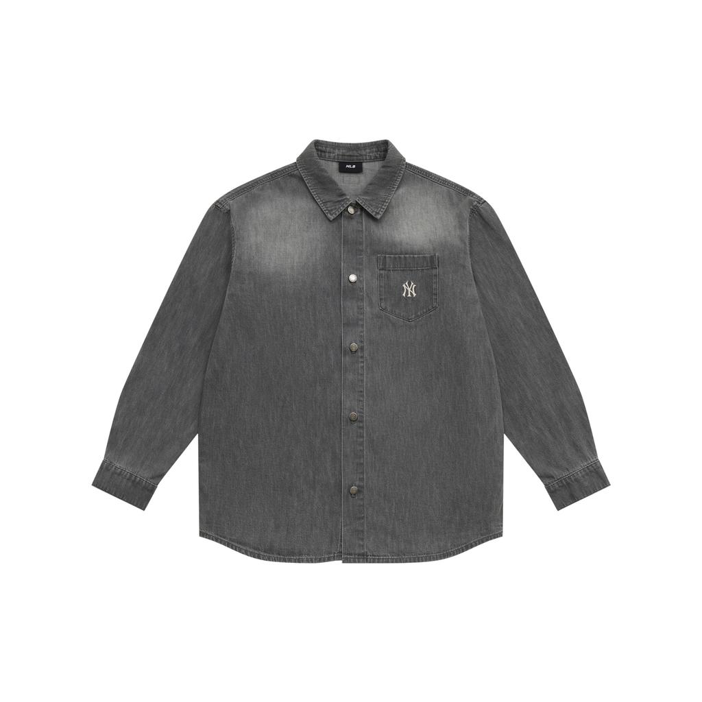 New MLB New York Yankees Shirt Unisex Gray 3ADRV0151-50GRS