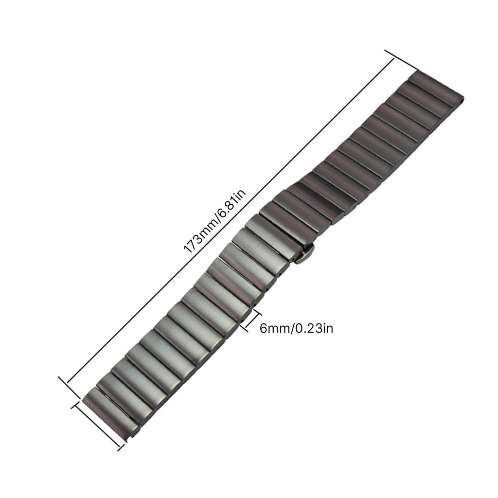22mm Watchband Stainless Steel Watch Band Strap Wristband Replacement for HUAWEI WATCH GT2 46mm   HONOR MagicWatch2