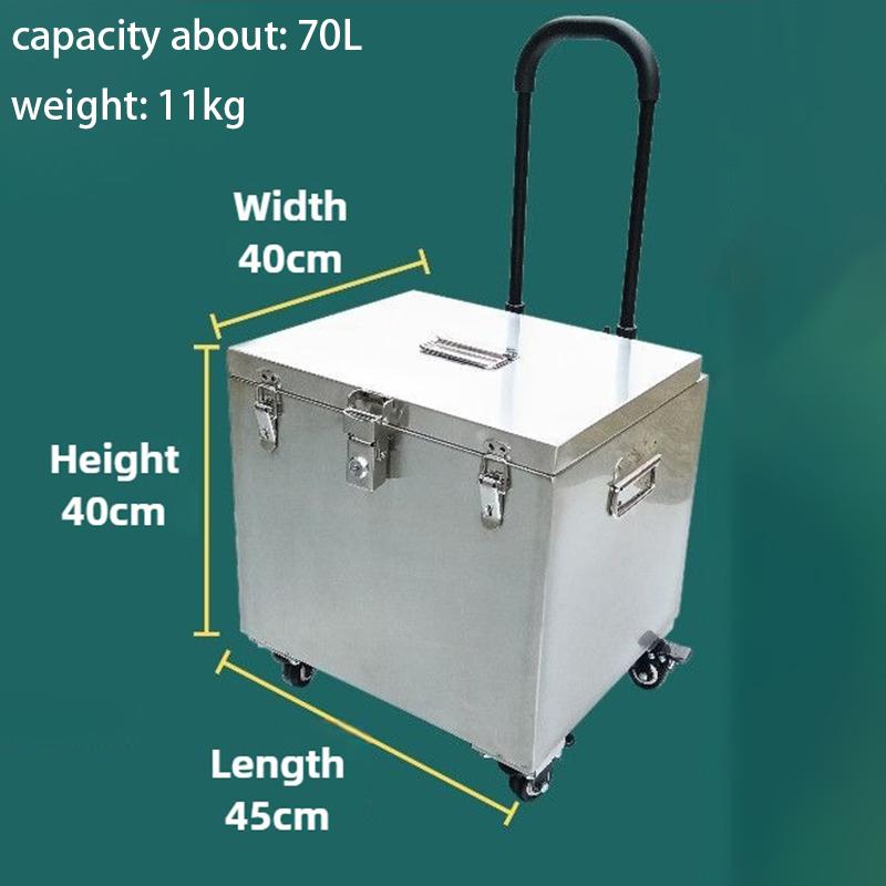 Large Capacity Tool Trolley Case Stainless Steel Tool Box Multi-functional Tools Storage Box Waterproof Hardware Organizer Boxes