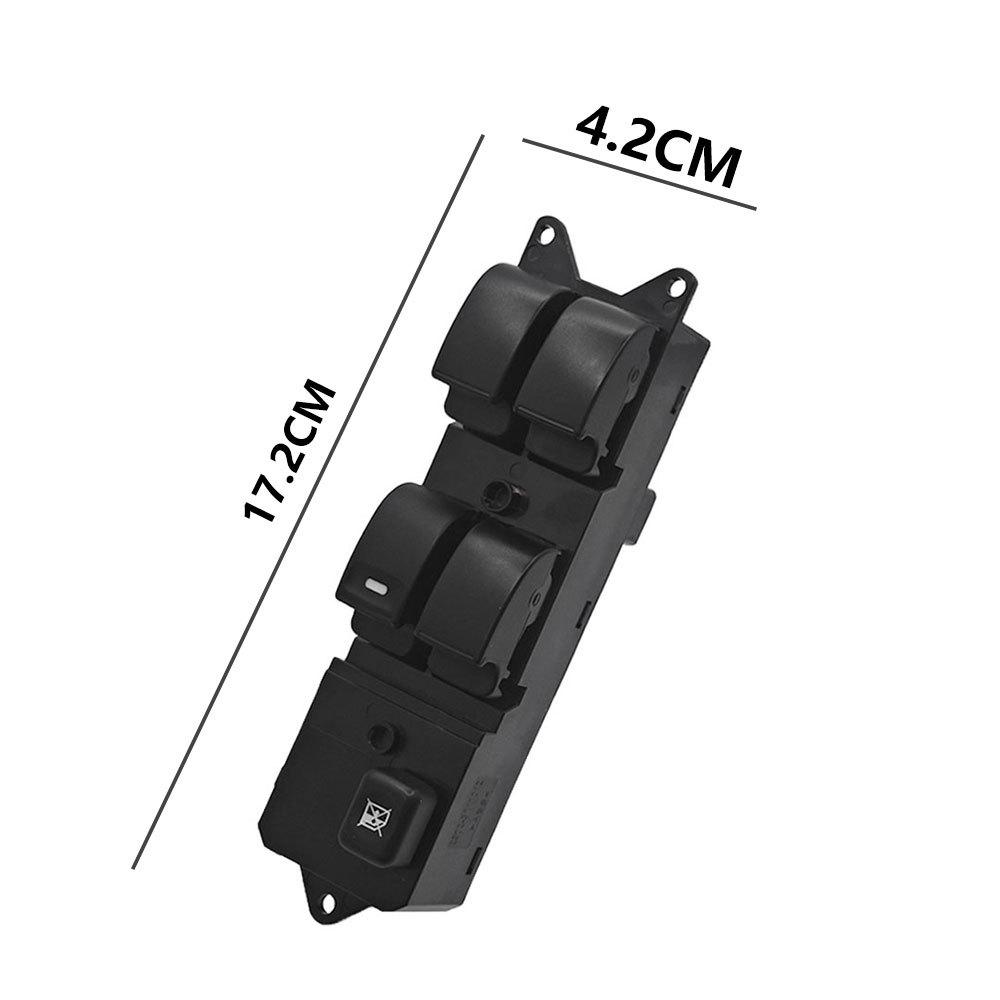 MR587941: Compatible with 2008-2009 Mitsubishi Lancer Power Window Master Switch.