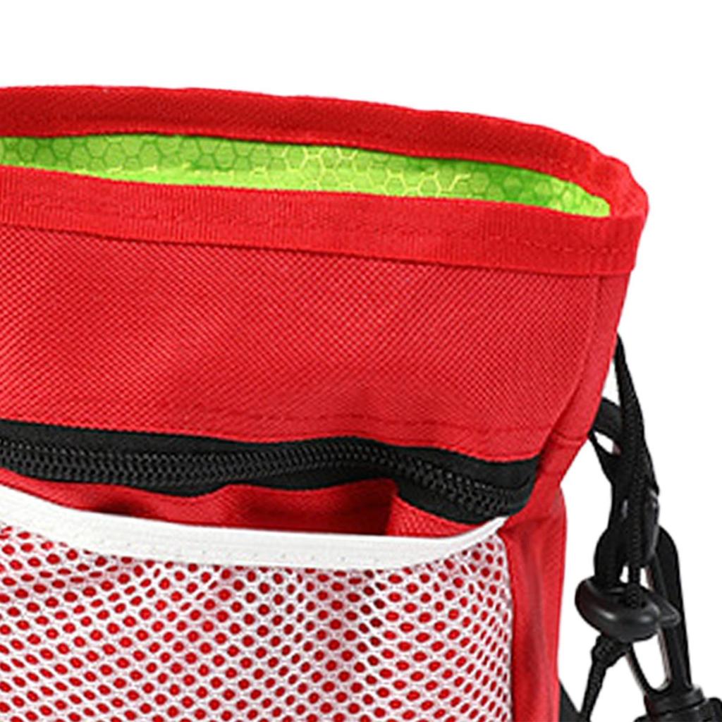 Pet Training Treat Bag Food Pouch Dog for Camping Travel Walking Black