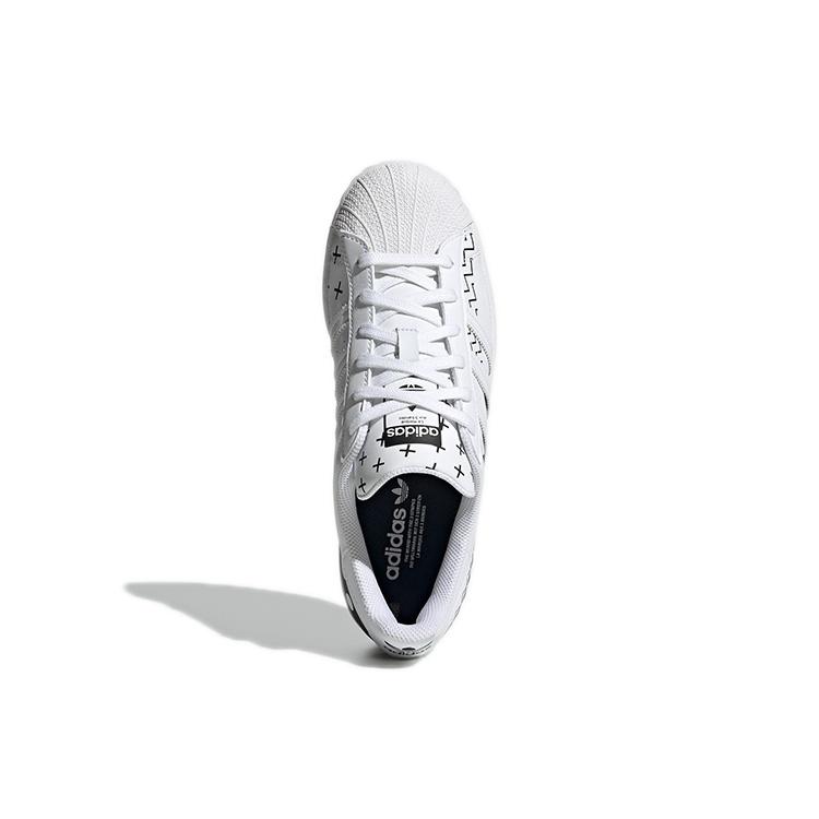 (WMNS) Adidas Originals Superstar Sneakers Black/White Women's GW3309