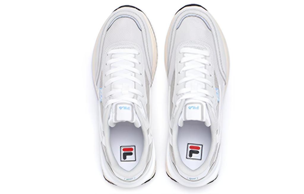 Men's Sneakers FILA Renno Breathable Casual Shoes Men's Gray White Blue