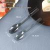 Jingzhou Disposable Black Plastic Spoons