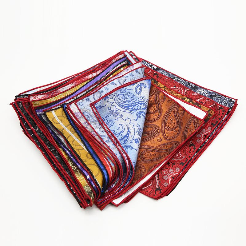 Pocket Towel Men'S, Pattern Square Towel Wedding Business Suit Shirt Pocket Towel, Apparel Accessories