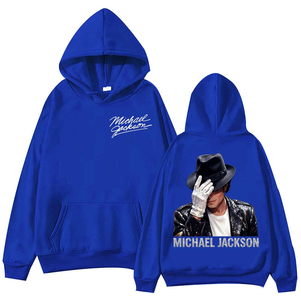 Limited Michajackson Classics Hoodie Men Women Fashion Punk Rock Pullovers High Quality Fleece Long Sleeve Hooded Sweatshirts