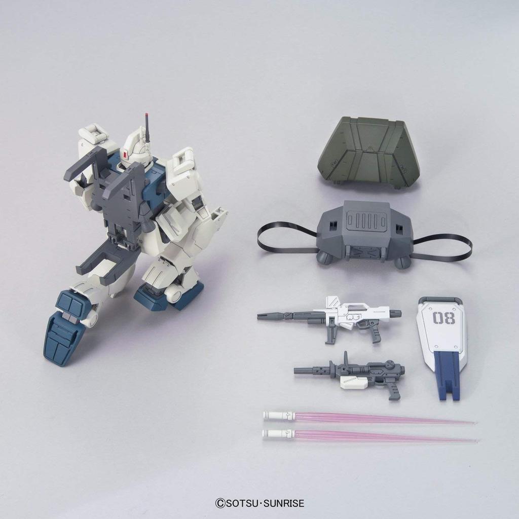 HGUC Ez8 08th MS Team Scale Plastic Model RX-79[G]Ez-8 1/144 Pre-colored