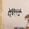Metal Wall Hook Bicycle Theme Key Coat Rack Entryway Decor