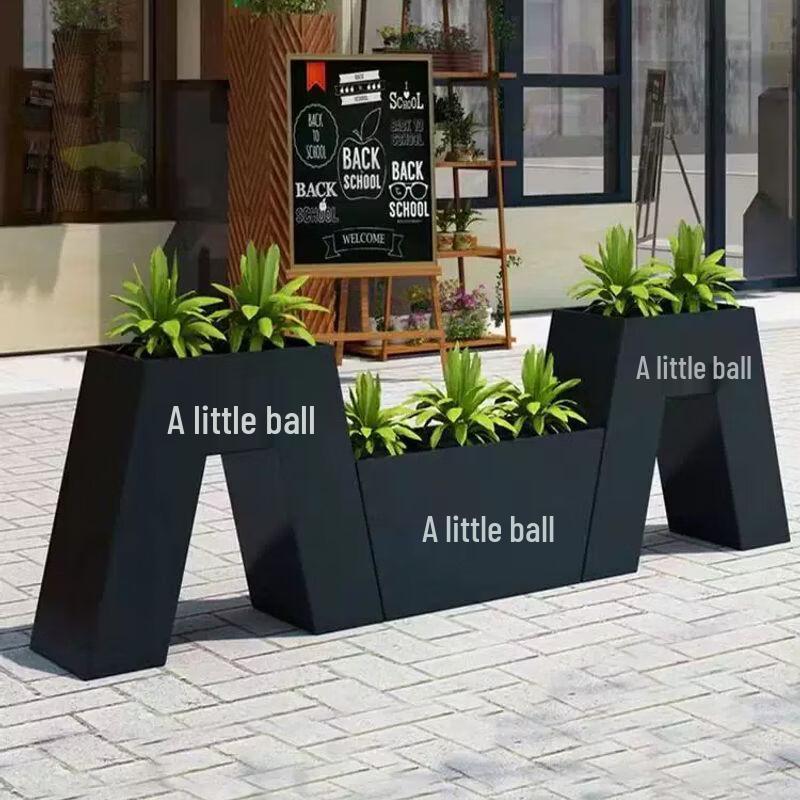 Qiuciao Stainless Steel Outdoor Planter Box