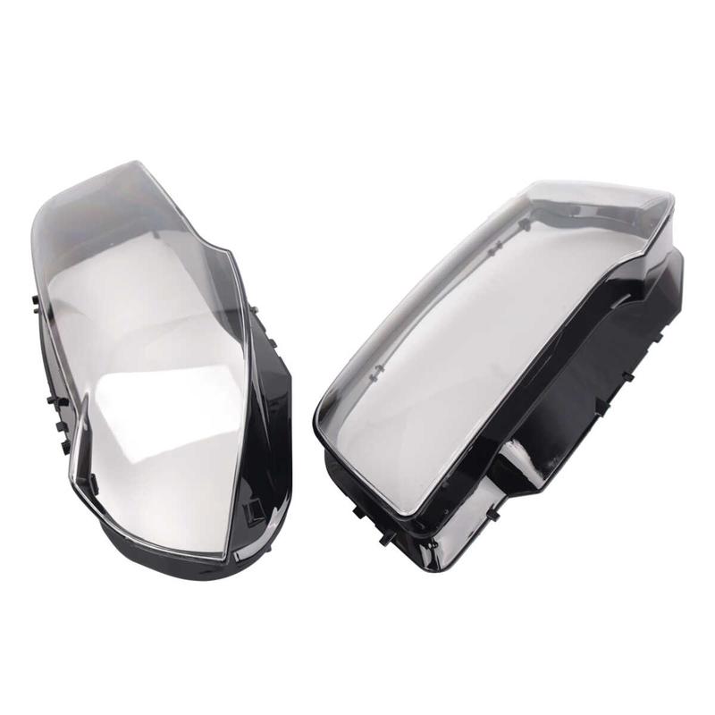 Car Headlight Lens Cover For BMW X3 E83 2006-2010 Clear Headlamp Cover Transparent Lampshade Head Lamp Shell Left Right