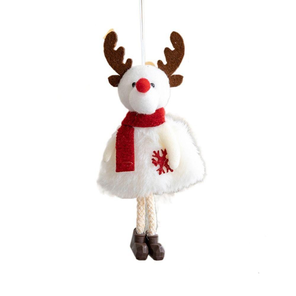 Snowman Plush Doll Christmas Pendant Hanging Hanging Doll Christmas Ornament Doll Navidad