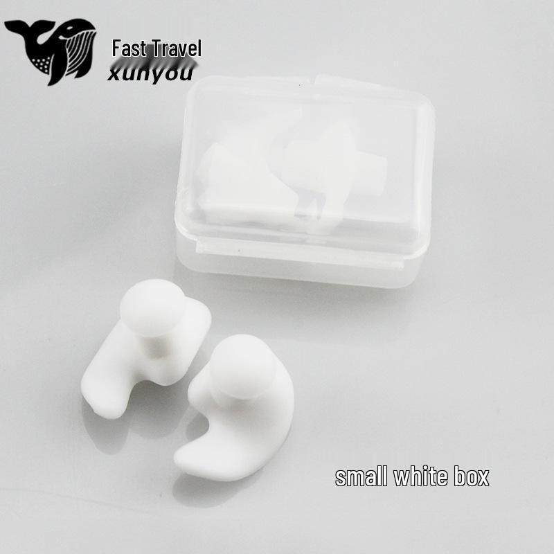 Waterproof & Soundproof Silicone Spiraled Earplugs for Swimming & Noise Reduction