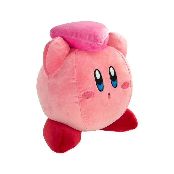 Peluche mocchi-mocchi mega kirby with heart 36 cm - tomy - kirby - peluche
