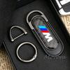 Car Metal Keyring Carbon Fibre Leather Key Chain Pendant For BMW M Power M3 M4 M5 M6 M7 M8 X1 X3 X5 E39 E46 E60 E90 Performance vdkc30