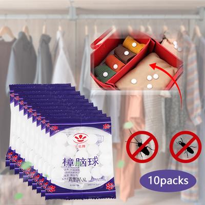 Old-Fashioned  Moth Ball Insect Ball  Toilet Deodorization Closet  200 Pieces