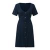 Womens Holiday V Neck Dress Ladies Summer Dress