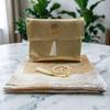 Four Seasons Elastic Thread Prayer Mat with Retro Pattern