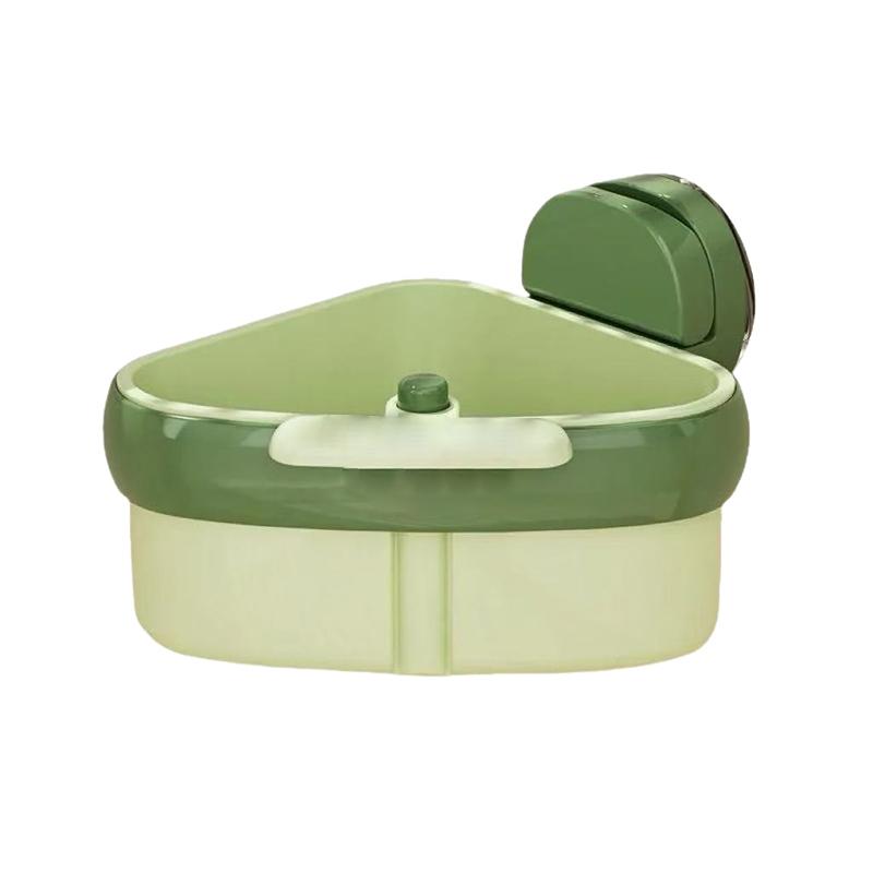 Sink Strainer Basket,Suction Cup Press Sink Drainer Basket,Automatic Dumping Sink Strainer Basket,Faucet Sponge Storage Rack
