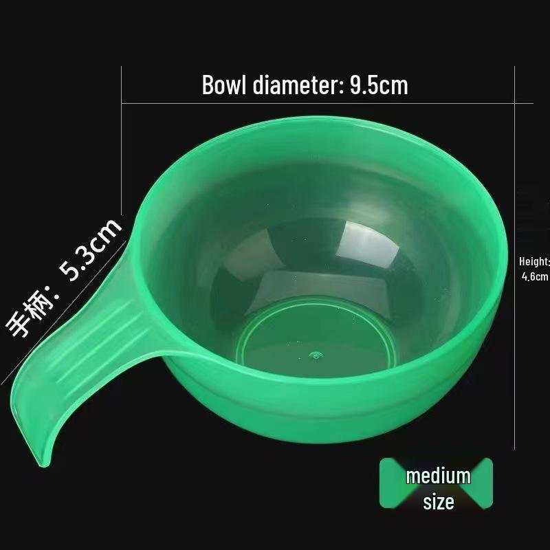 Thickened Makeup Mask Mixing Bowl with Handle for Beauty Salon & DIY