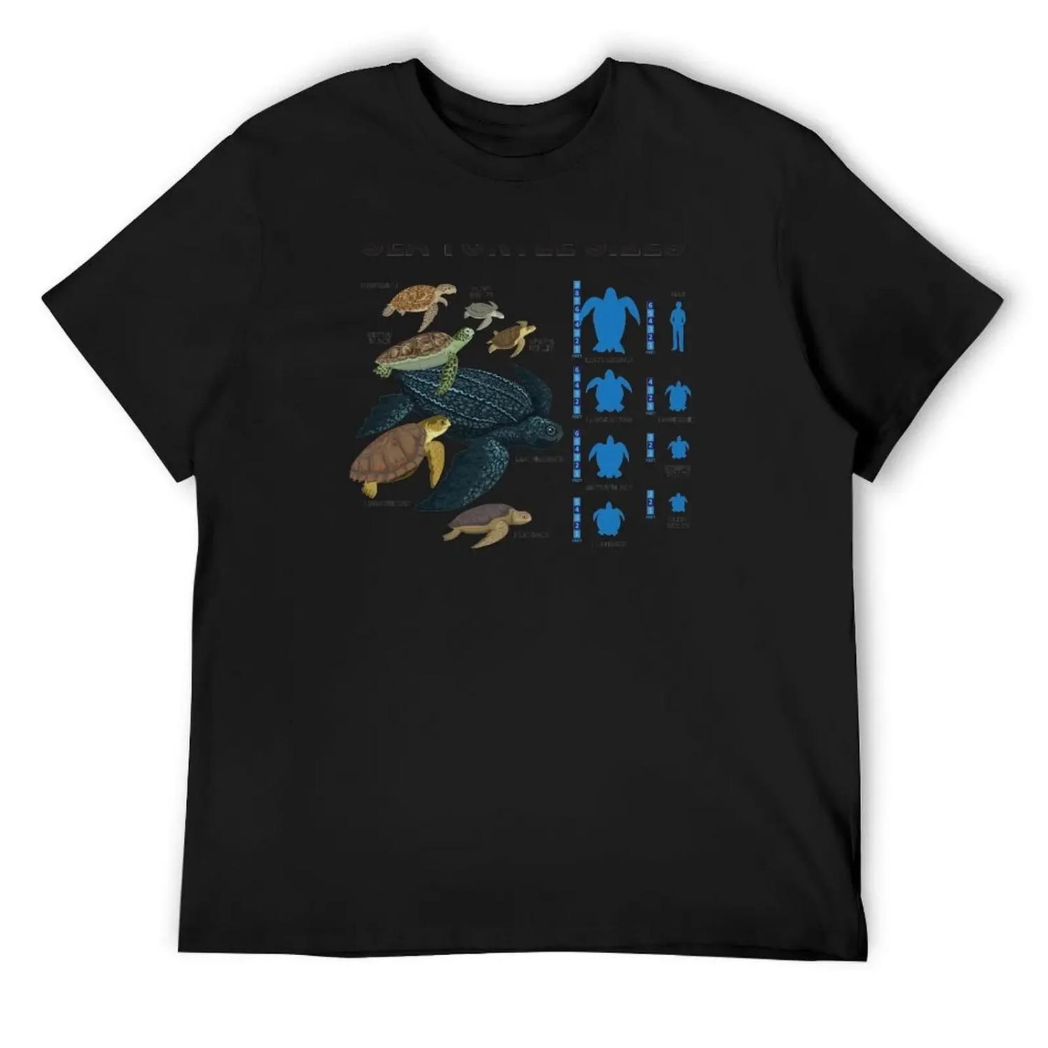 

Sea Turtle Sizes T-Shirt shirts graphic custom shirt affliction shirts aesthetic clothes heavyweight t shirts for men S