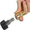 2 Pairs M22 14mm to 3/8" Quick Disconnect Connect Adapters for Pressure Washer