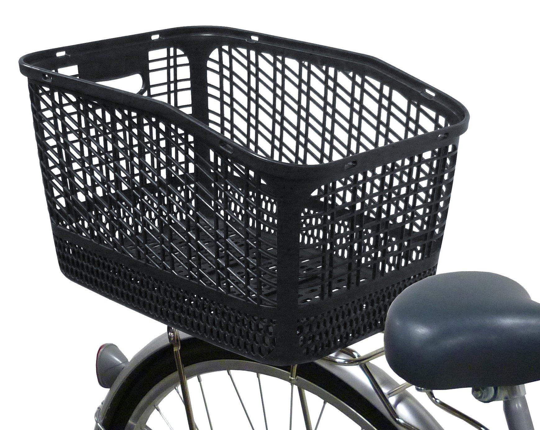 

Captain Stag Resin Basket Black Rear/Fixed