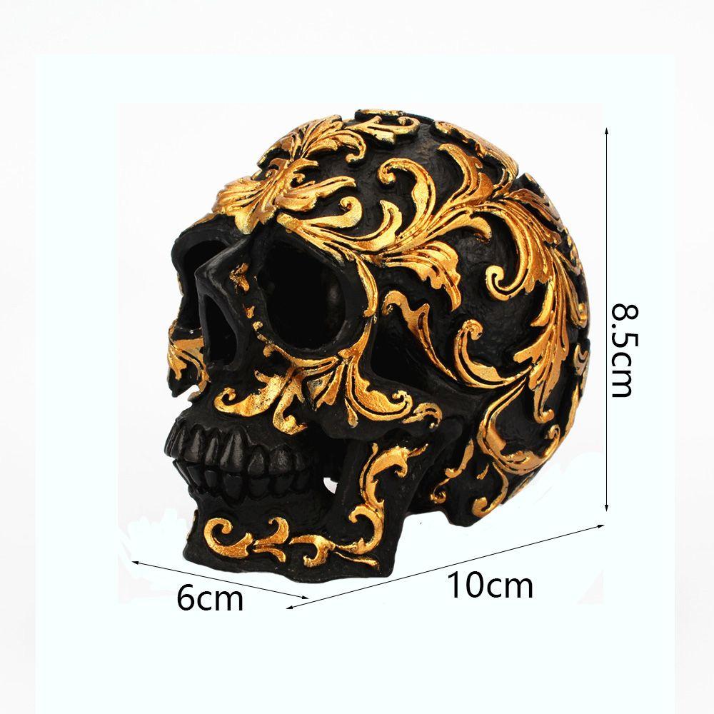 Statue Party Supplies Ornaments Skull Sculpture Home Accessories Halloween Decoration Skull Head