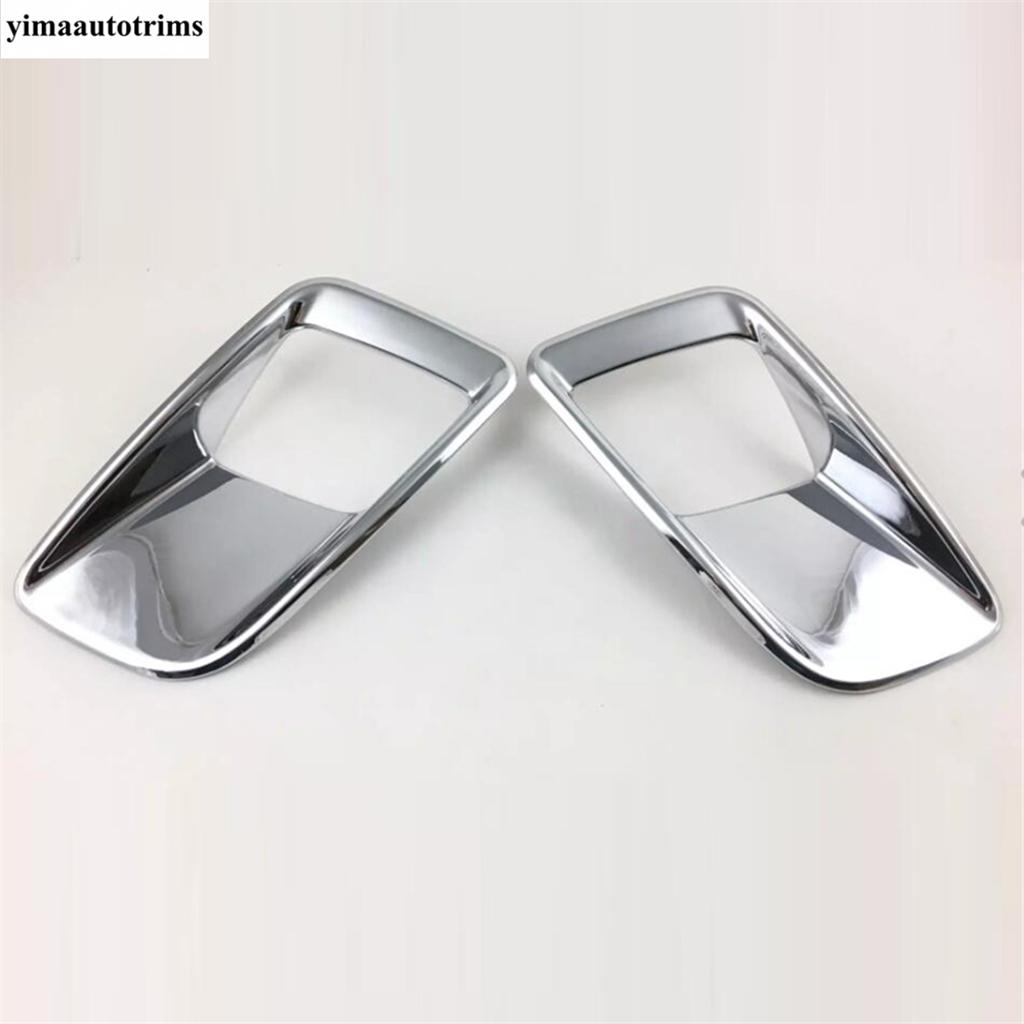 

Car Rear Fog Light Lamp Frame Decorative Sequ Stickers Cover Trim For Peugeot 3008 3008GT 2017 - ABS Chrome Accessories Shiny Style