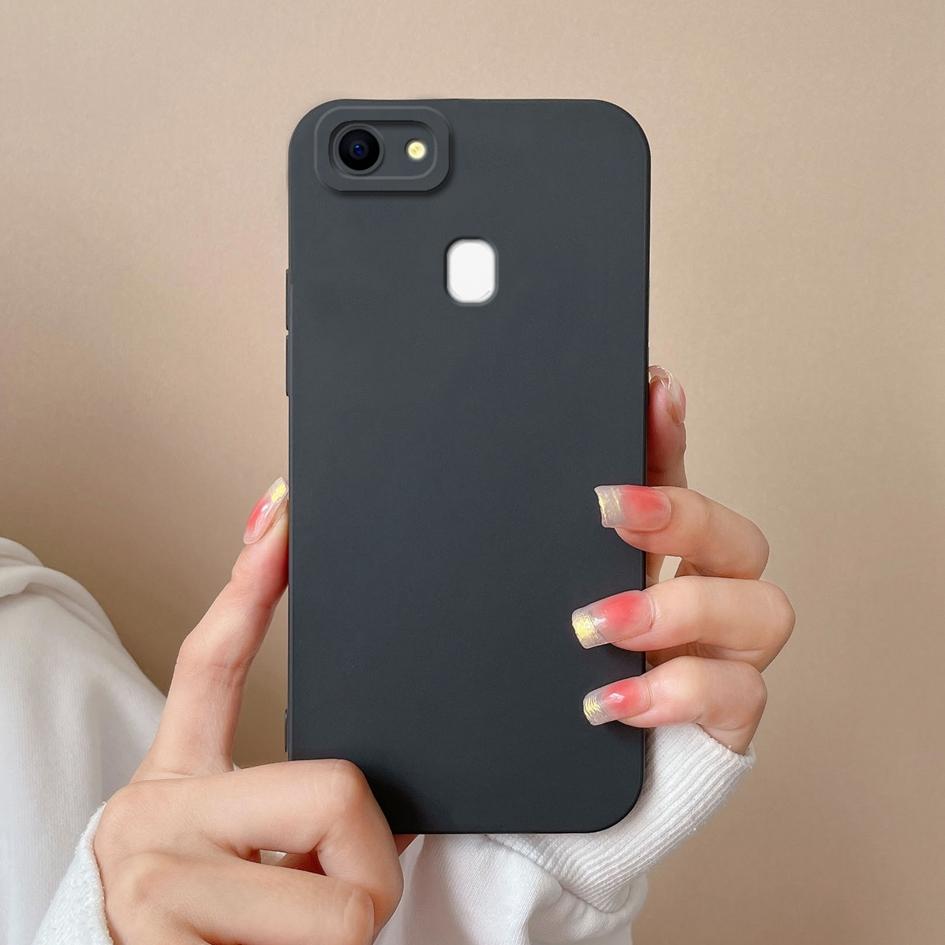 Luxury Solid Color Phone Case For Oppo F5 F11 F17 F9 F21 F7 F19 F15 F21 Pro Find X2 X3 X5 Soft Matte Silicone Dustproof Protective Cover For Oppo Capa