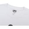 Uniqlo × Disney Mickey Mouse Cartoon Print Crew Neck Short Sleeve T-Shirt Unisex Tops White 438083-00