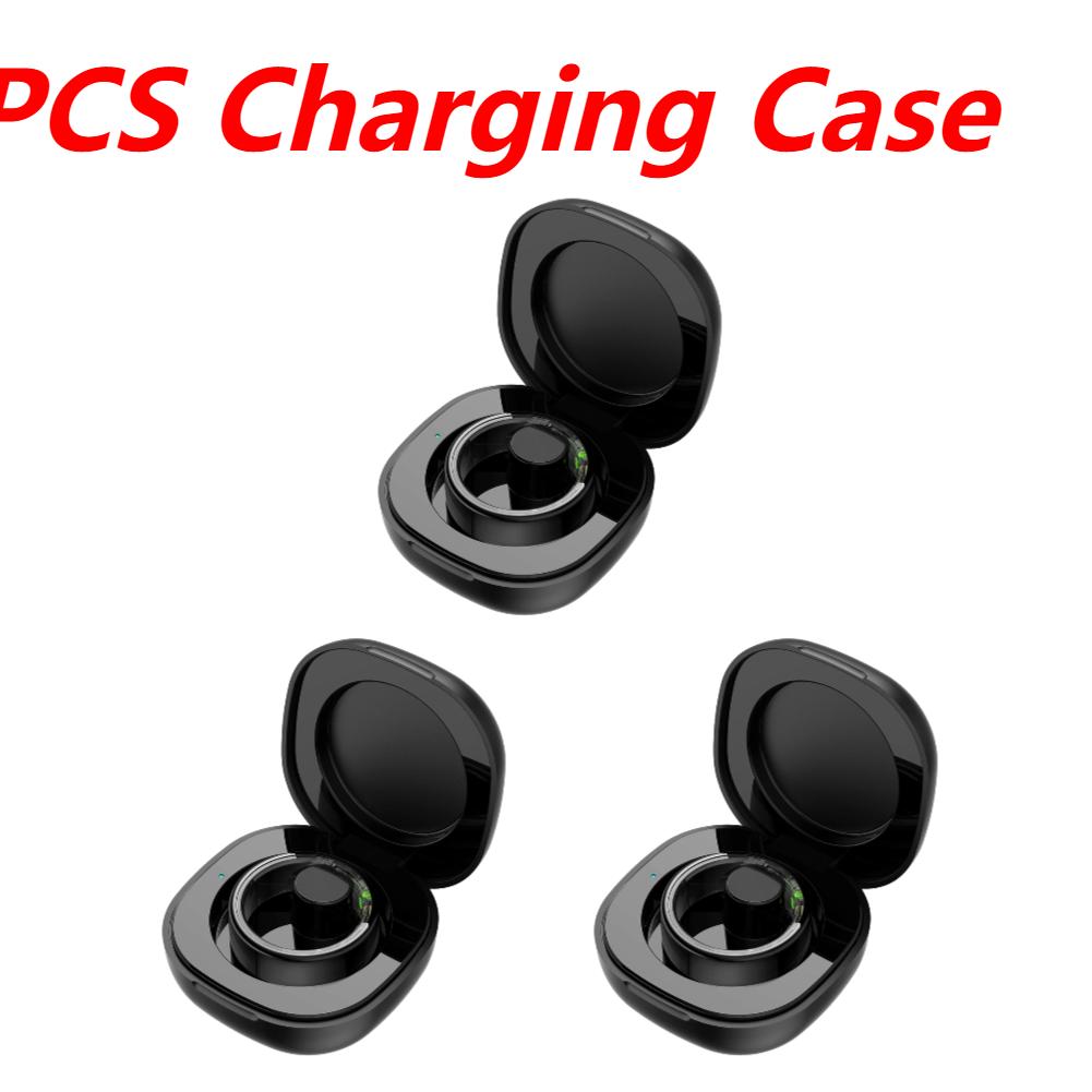 For R02/R03/R06 Smart Ring 200mAh Wireless Charging Case Dock Replacement Charger Case Cradle Dock Station Wireless Charger Case