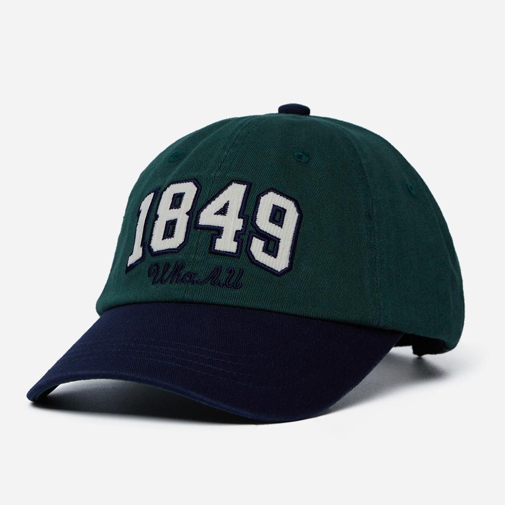 Whoau 1849 Color Block Ball Cap WHACD4934A