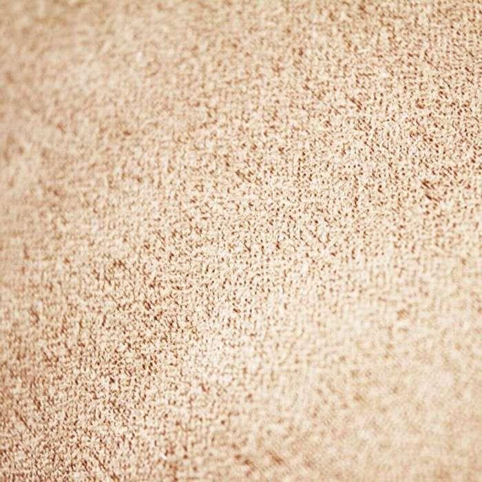 Polštář z růžového nude semiše 40x40