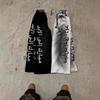 Retro Style European and American New Straight-leg Trousers Niche Trendy Brand Letter Print Street Fashion Unisex Style
