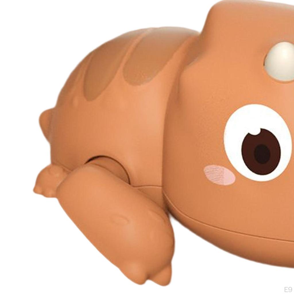 Dinosaur Toys Floating Bath Animal Interactive Clockwork for Infant