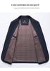 Milk Silk Men's Business Casual Lapel Jacket - Middle-aged High-end, Versatile Outerwear