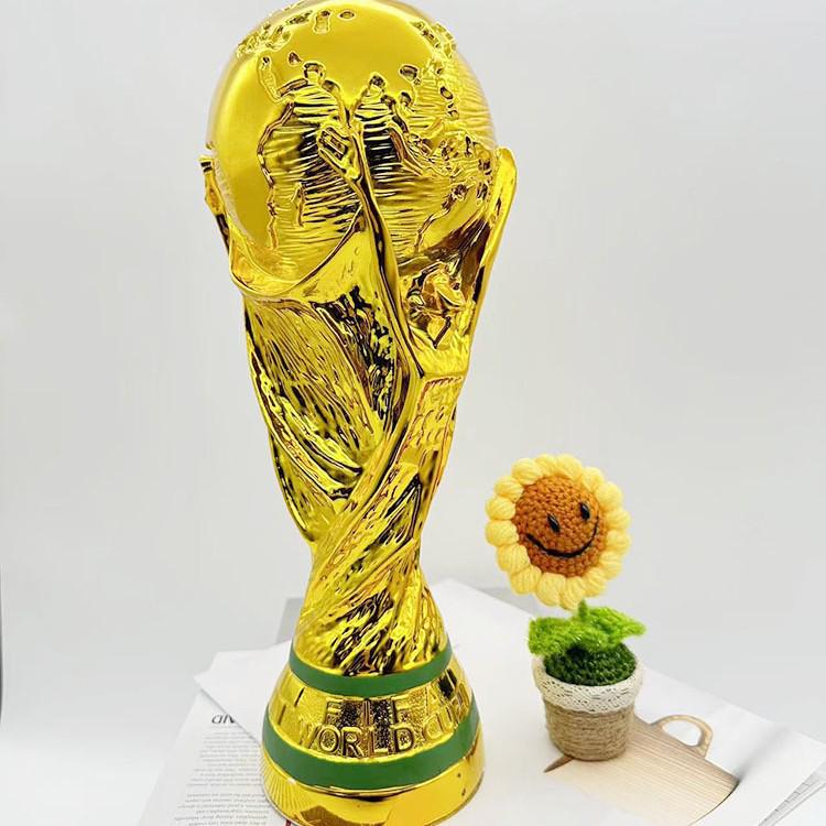 

Сувенир Кубка мира 2026 - Реплика Жюля Риме для болельщиков США, Канады, Мексики 21CM Solid золотой