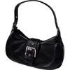 Spice Girl Ein-Schulter-Achseltasche Damen Schwarz Neuer Trend Lokomotiven-Tasche Hoher Sinn Vielseitige Messenger-Damen-Tasche