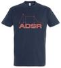 Synthesizer ADSR III T-Shirt Techno MC DJ Audio Wave Electro Synthesizer Music