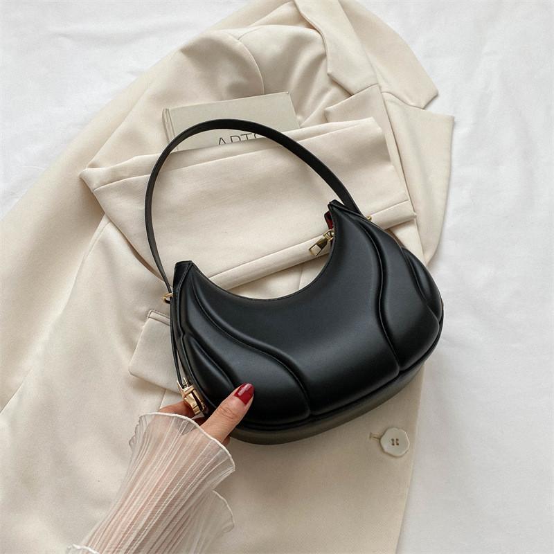 Trendy Chic City Shoulder Bag For Women 2023 Summer Small Zipper Closure