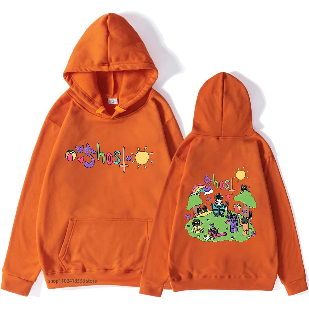 Ghost Musikband Hoodie für Herren High Street Sweatshirt Langarm Kleidung Streetwear Damenbekleidung Y2k Männlich