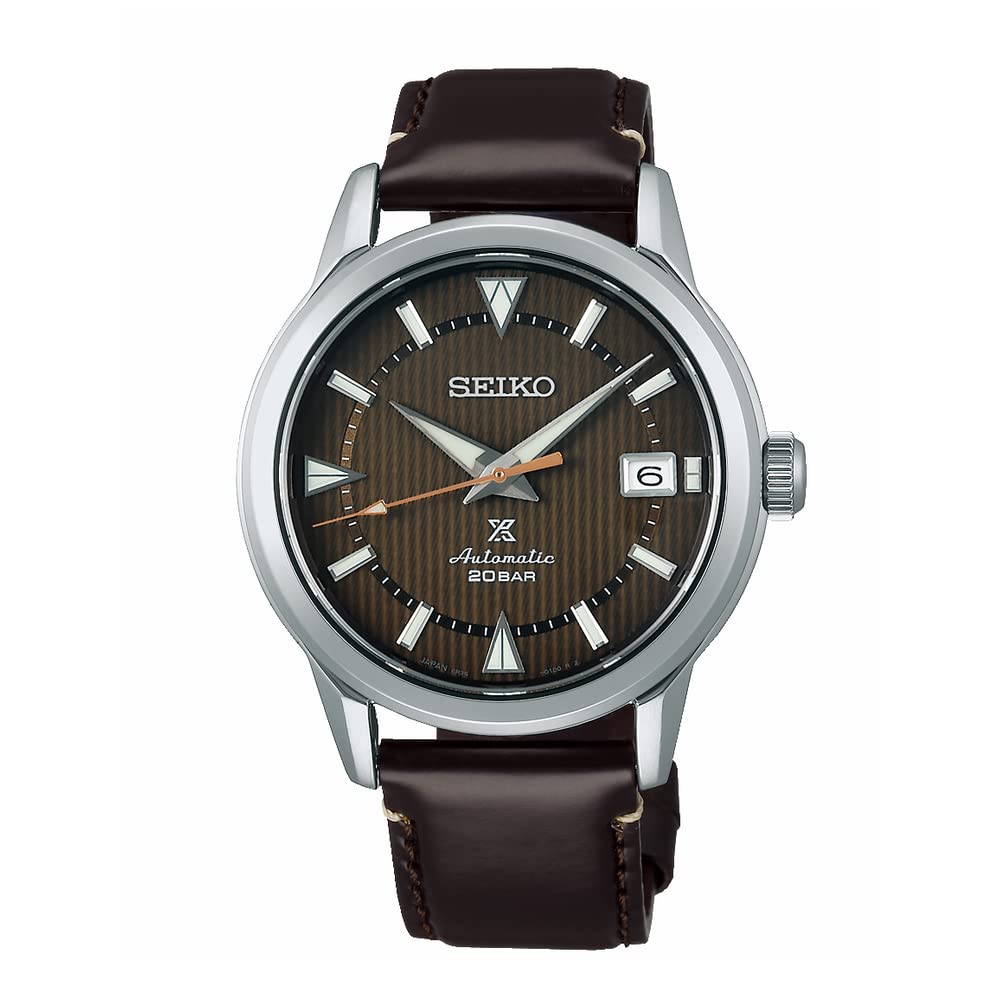 

Seiko Prospex 1959 First Generation Alpinist Modern Design SBDC161 Men s Mechanical Automatic Watch with Brown Leather Strap [Core Shop Exclusive]