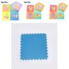 Foam Baby Crawling Mat With Cartoon Puzzle Blocks For Toddler Playroom