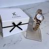 Used Working item Citizen xC Eco Drive pink gold wristwatch with box extra frames available