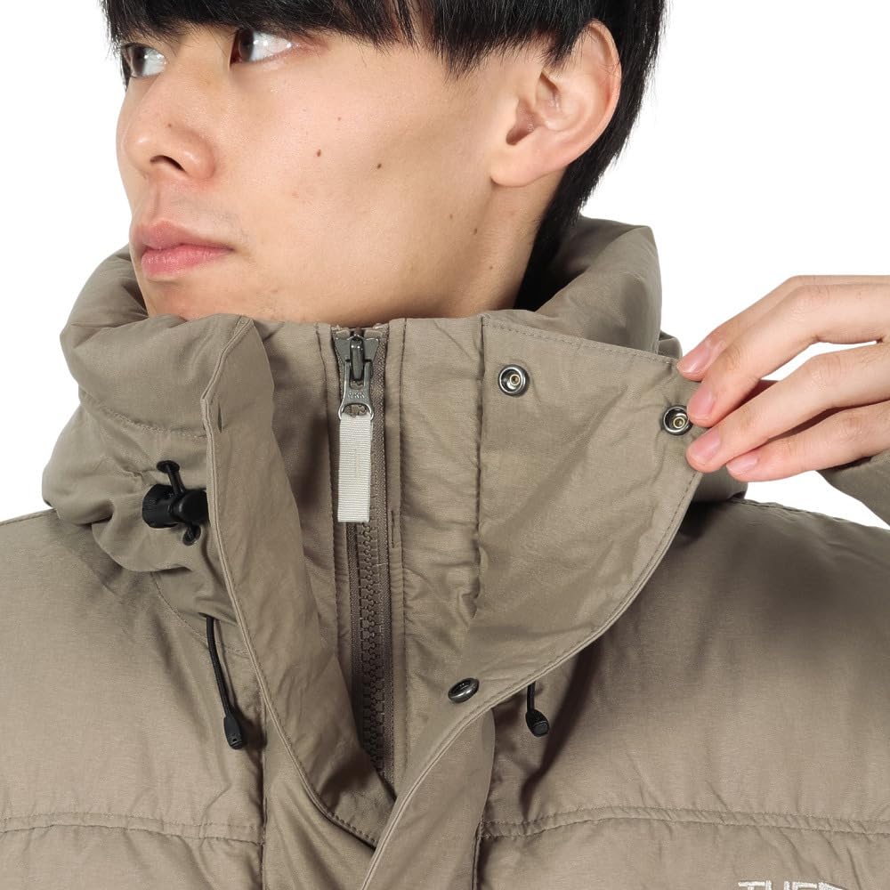 The North Face Alteration Buffs Fallen Size L Jacket, Unisex, Water-Repellent, Windproof, Anti-Static, Cold-Weather Protection, Rock,