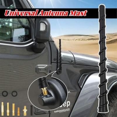 Antenna Universale per Auto 7 Pollici Antenna a Stelo Mast per Tetto Radio Stereo FM/AM Segnale Antenna Amplificata Antenna a Stelo per VW Mazda Toyota Jeep
