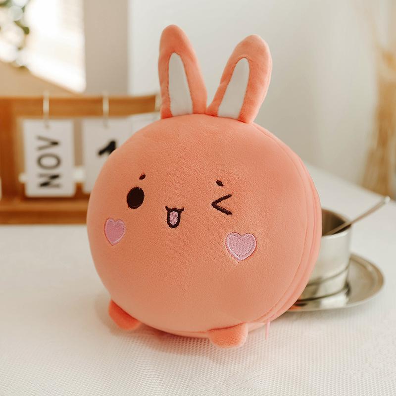 

New Multifunctional Eye Mask Neck Pillow Plush Toy Grab Machine Doll Small Bag Doll Keychain Decorative Pendant 16*17CM